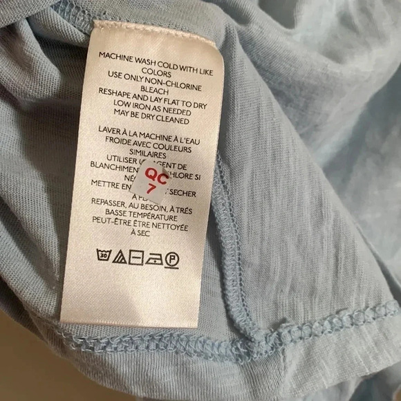 NWT By Anthropologie V-Neck Asymmetrical Top - Size Medium - Picture 13 of 13